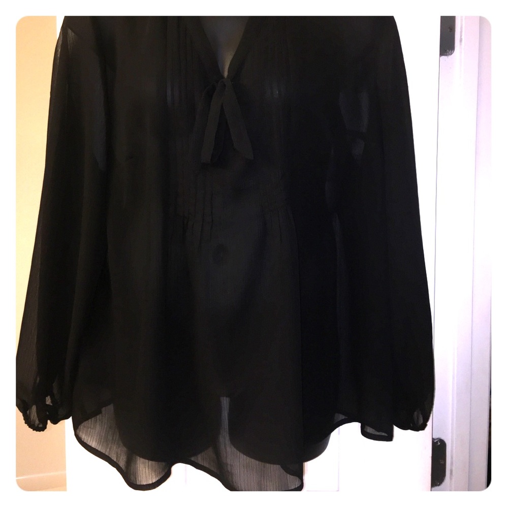 Lane Bryant Black Dress Shirt 22/24